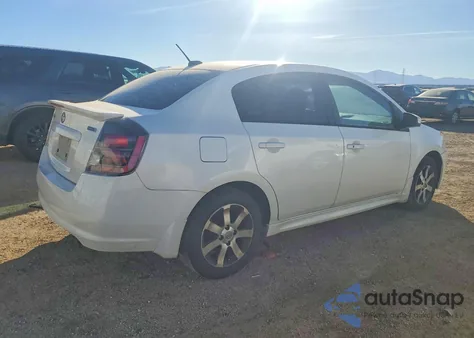 2012 Nissan Sentra 2.0 из США, поврежденный, VIN 3N1AB6APXCL633502